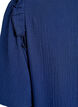 Bluse aus Baumwoll-Musselin mit Broderie Anglaise und 1/2-&Auml;rmeln, Blau, Packshot image number 3