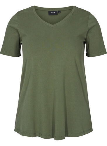 Basic T-Shirt, Thyme, Packshot image number 0