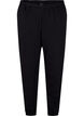 Lockere Baumwollhose mit Taschen, Schwarz, Packshot image number 0
