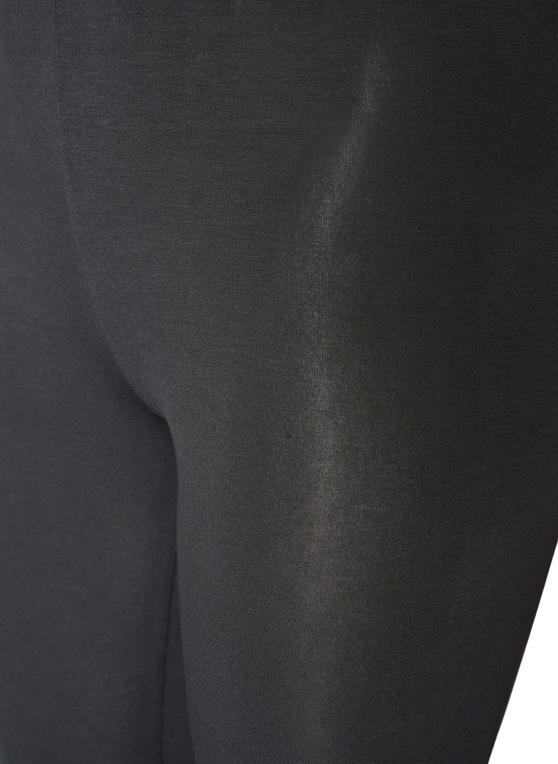 ZizziBasic-Leggings aus Viskose, Grau, Packshot image number 2