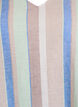 Kleid aus Leinen und Viskose mit 3/4-&Auml;rmeln, Blau, Packshot image number 2