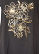 T-Shirt aus Baumwolle mit Goldfoliendruck, Grau, Packshot image number 2