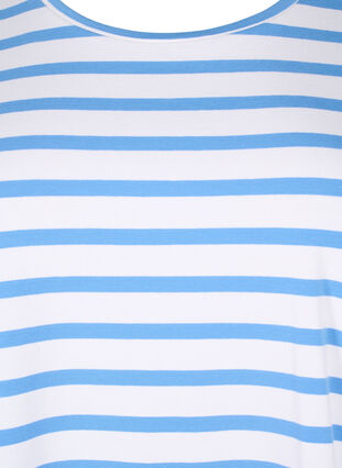 Gestreiftes T-Shirt aus biologischer Baumwolle, Marina Stripe, Packshot image number 2