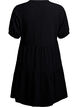 Kurzes A-Linien-Kleid, Schwarz, Packshot image number 1