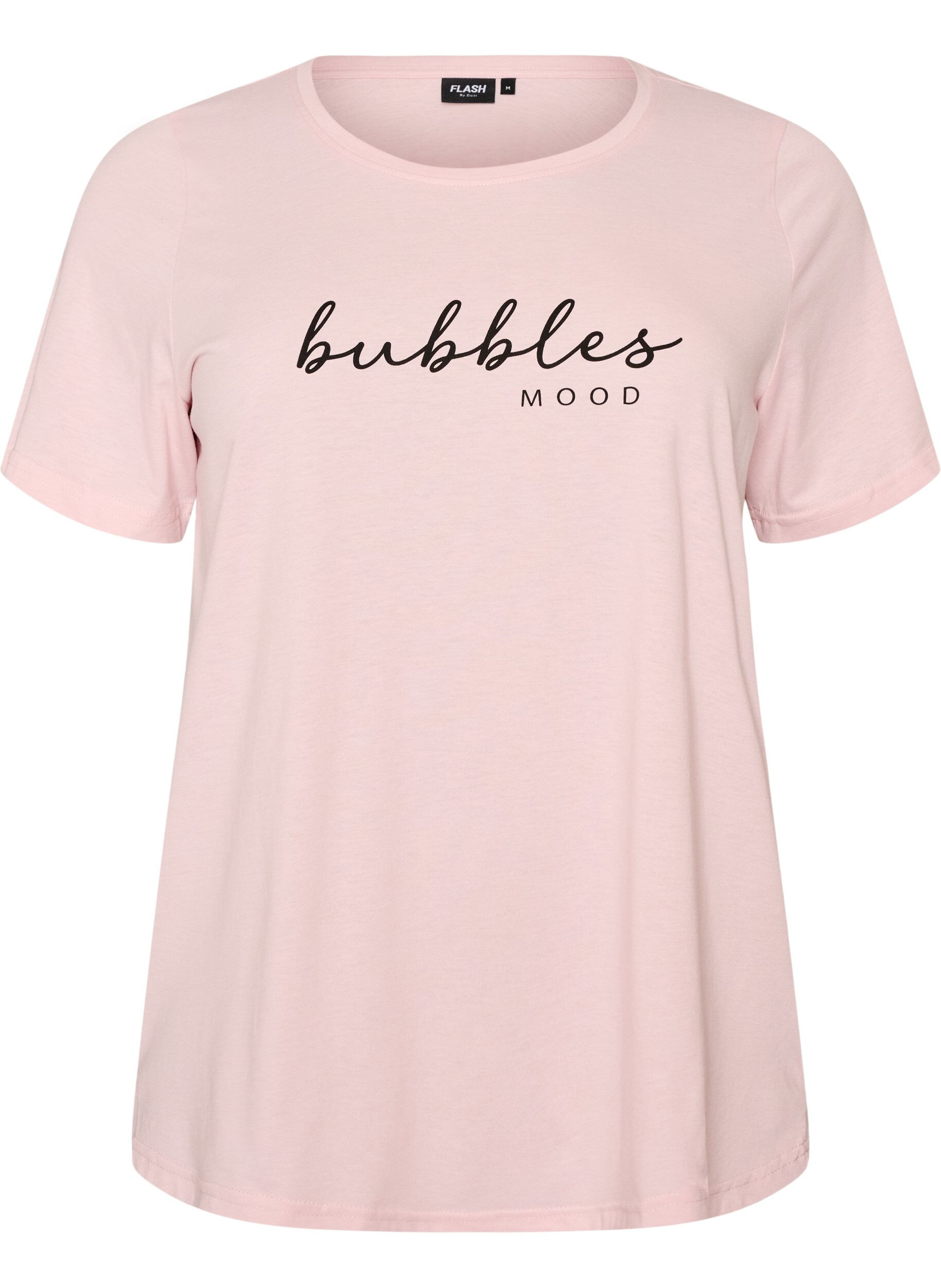 ZizziT-Shirt mit Print, Pink, Packshot image number 0