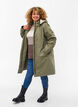 Wasserdichte Jacke mit abnehmbarer Kapuze, Dusty Olive, Model image number 2