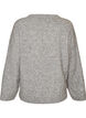 Locker gestrickte Bluse mit Alpaka und Wolle, Grau, Packshot image number 1
