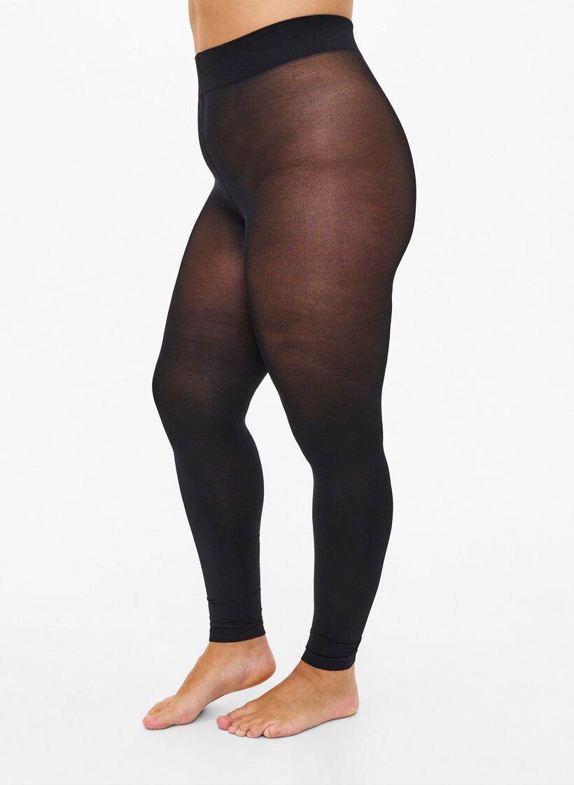 Leggings aus 80 DEN, Schwarz, Model image number 0