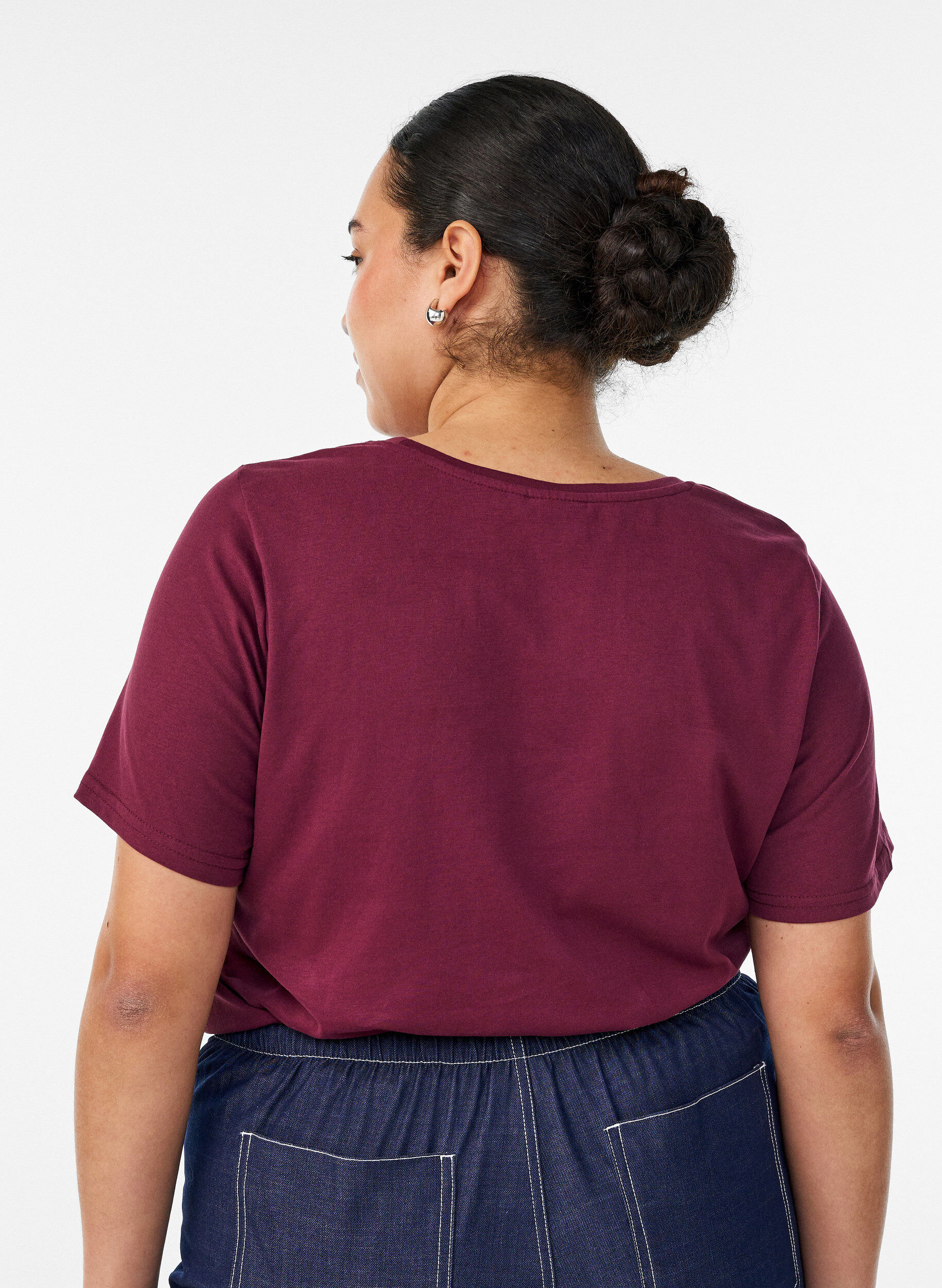 ZizziT-Shirt mit Print, Rot, Model image number 2