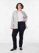 Jerseyhose mit ausgestelltem Bein, Schwarz, Model image number 1