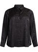 Bluse mit Ton-in-Ton Paisleymuster, Schwarz, Packshot image number 0