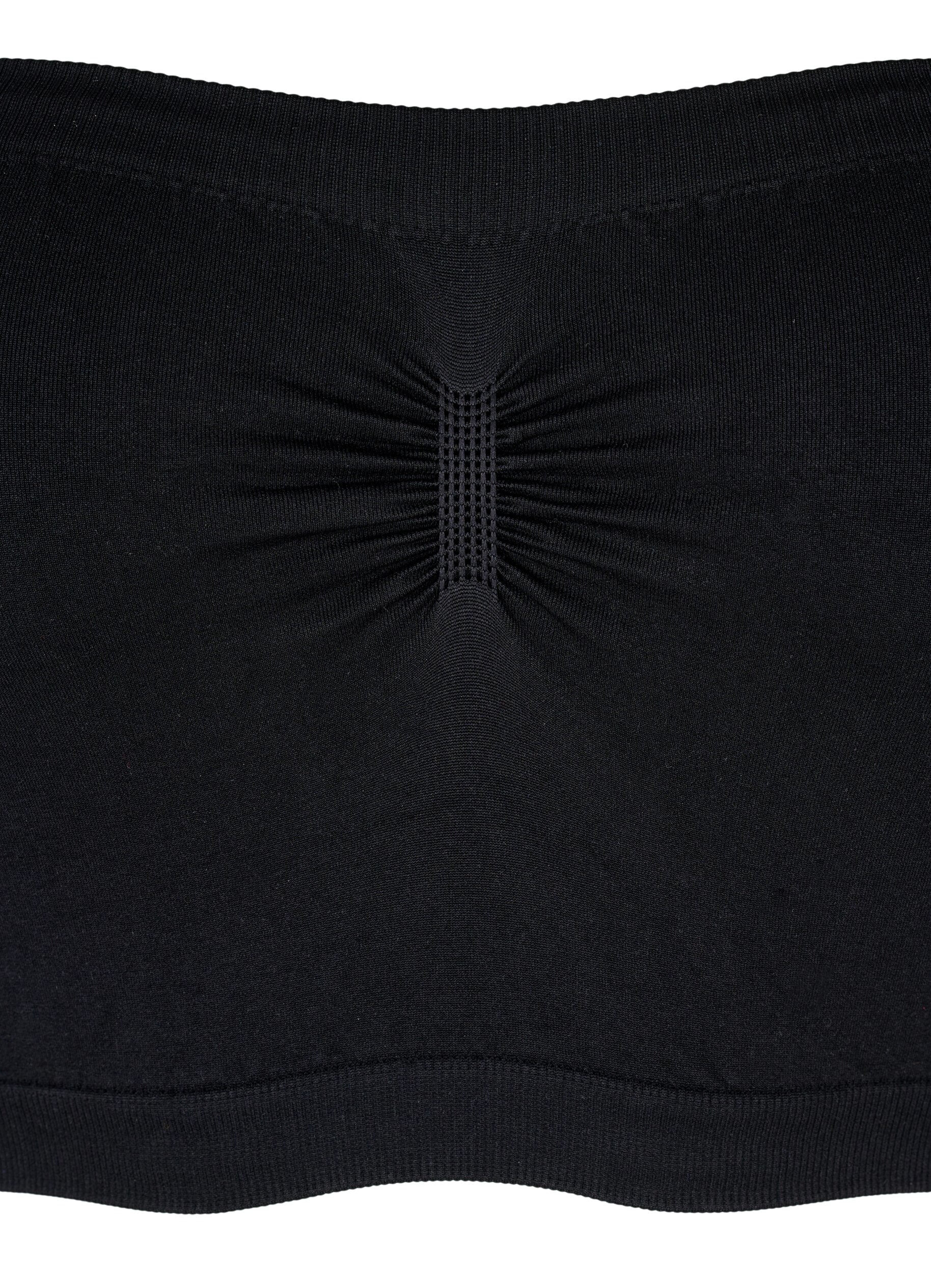 Zizzi Tr&auml;gerloser BH, Schwarz, Packshot image number 2