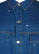 Jeansbluse mit Ösen, Blau, Packshot image number 2