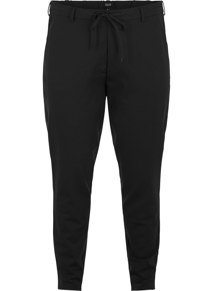 Kurzgeschnittene Maddison-Hose, Black, Packshot image number 0