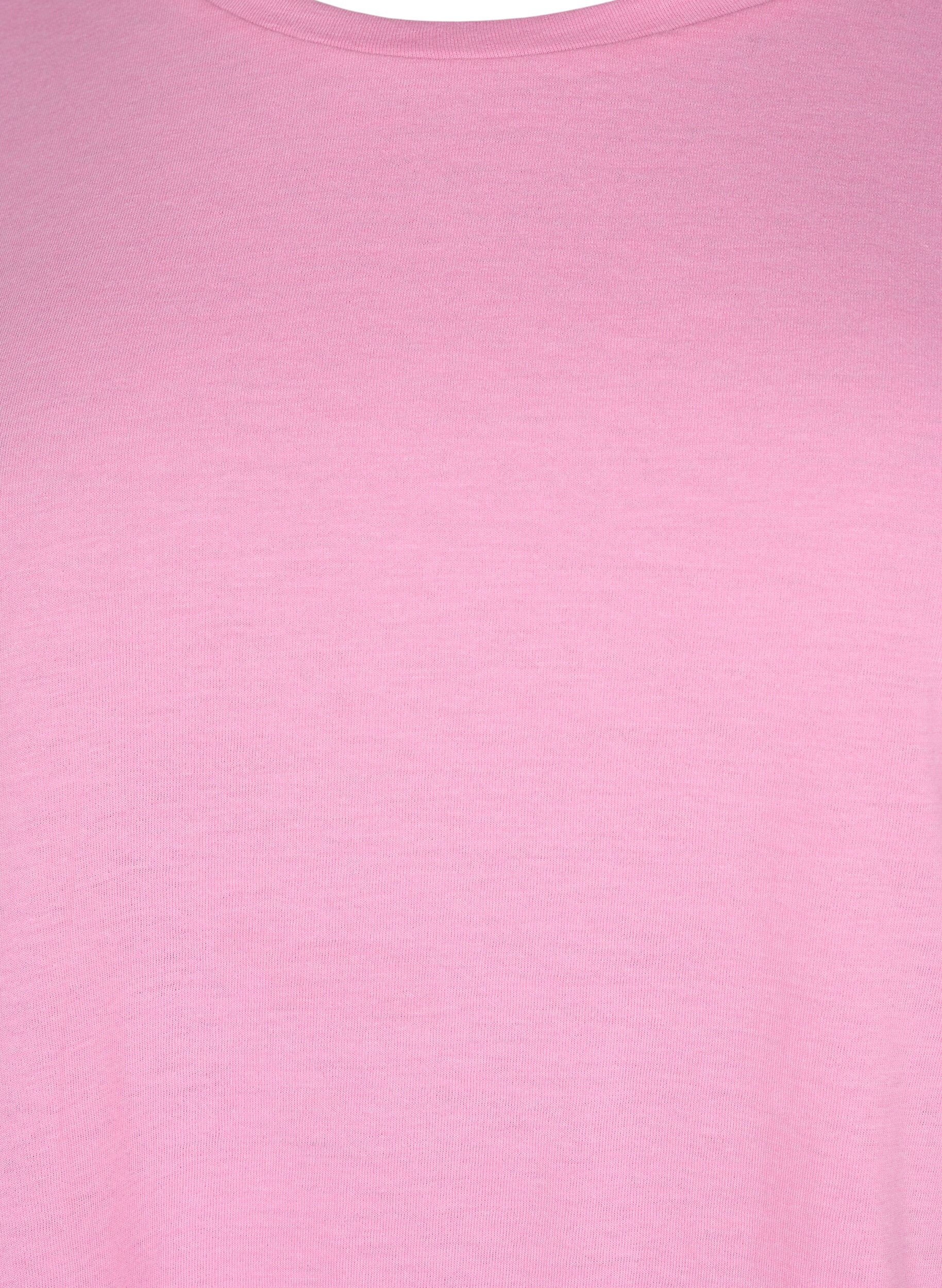 Zizzi 2er-Pack kurz&auml;rmlige T-Shirts, Pink, Packshot image number 2