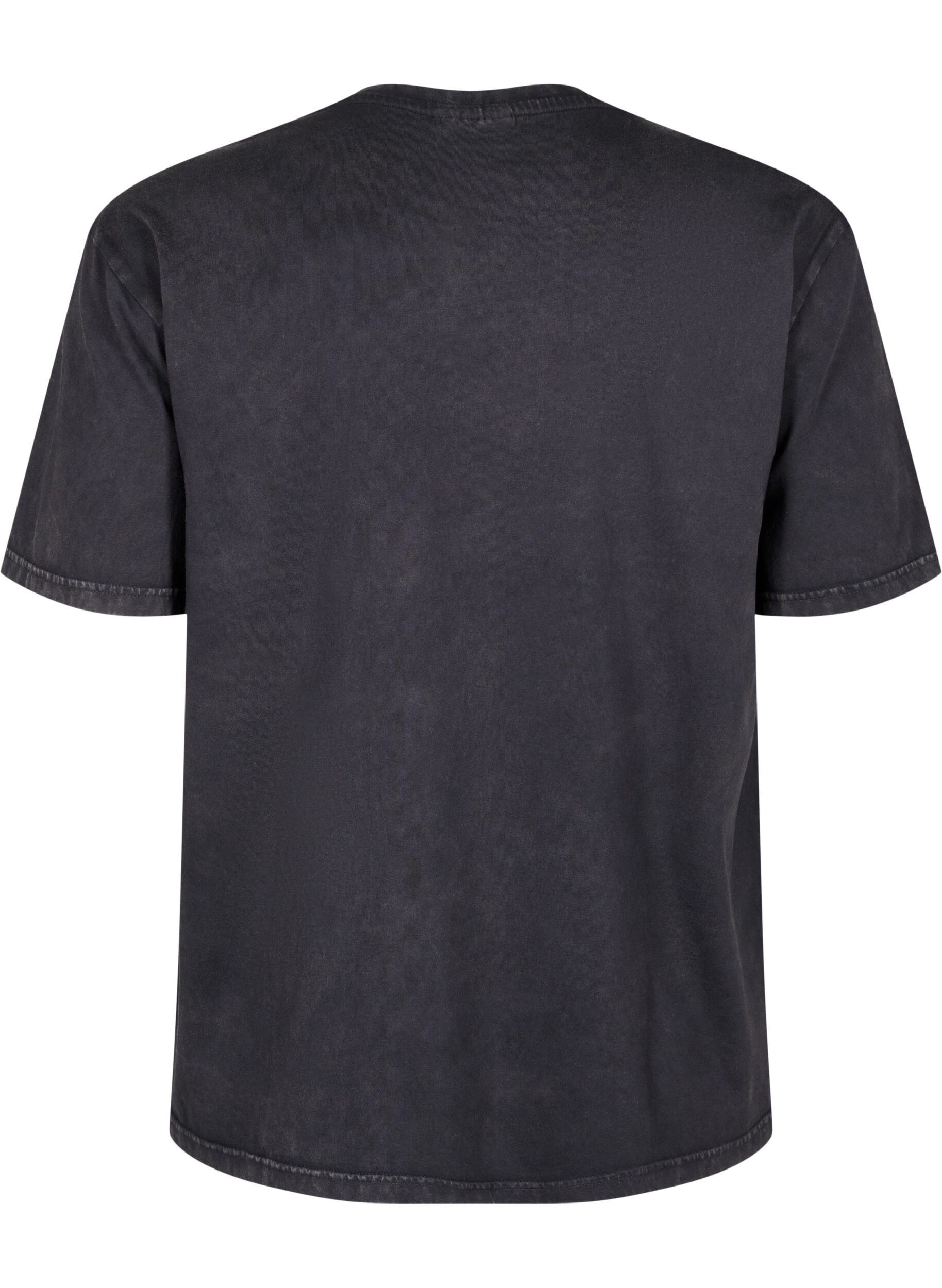 Zizzi T-Shirt mit Perlen, Grey washed, Packshot image number 1