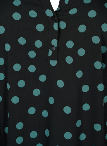 FLASH – Langärmlige Bluse mit Druck, Dot, Packshot image number 2