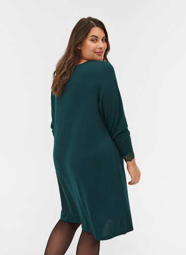 Kleid mit langen Ärmeln, Ponderosa Pine, Model image number 1