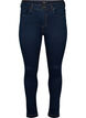 Super Slim Amy Jeans mit hoher Taille, Unwashed, Packshot image number 0
