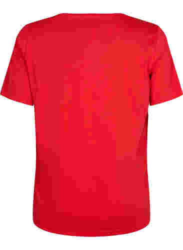 FLASH - T-Shirt mit Motiv, High Risk Red, Packshot image number 1