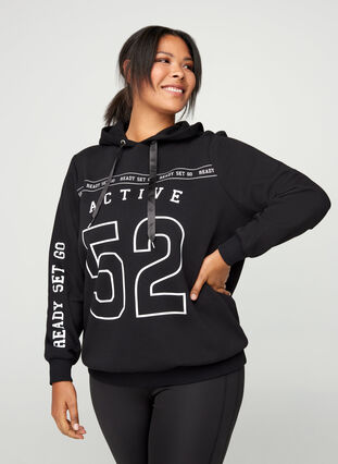 Sweatshirt, Black Good Energy, Model image number 0