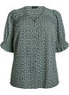Bluse mit 1/2 &Auml;rmeln, Gr&uuml;n, Packshot image number 0