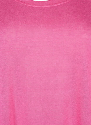 Bluse mit 3/4 Ärmel, Shocking Pink, Packshot image number 2
