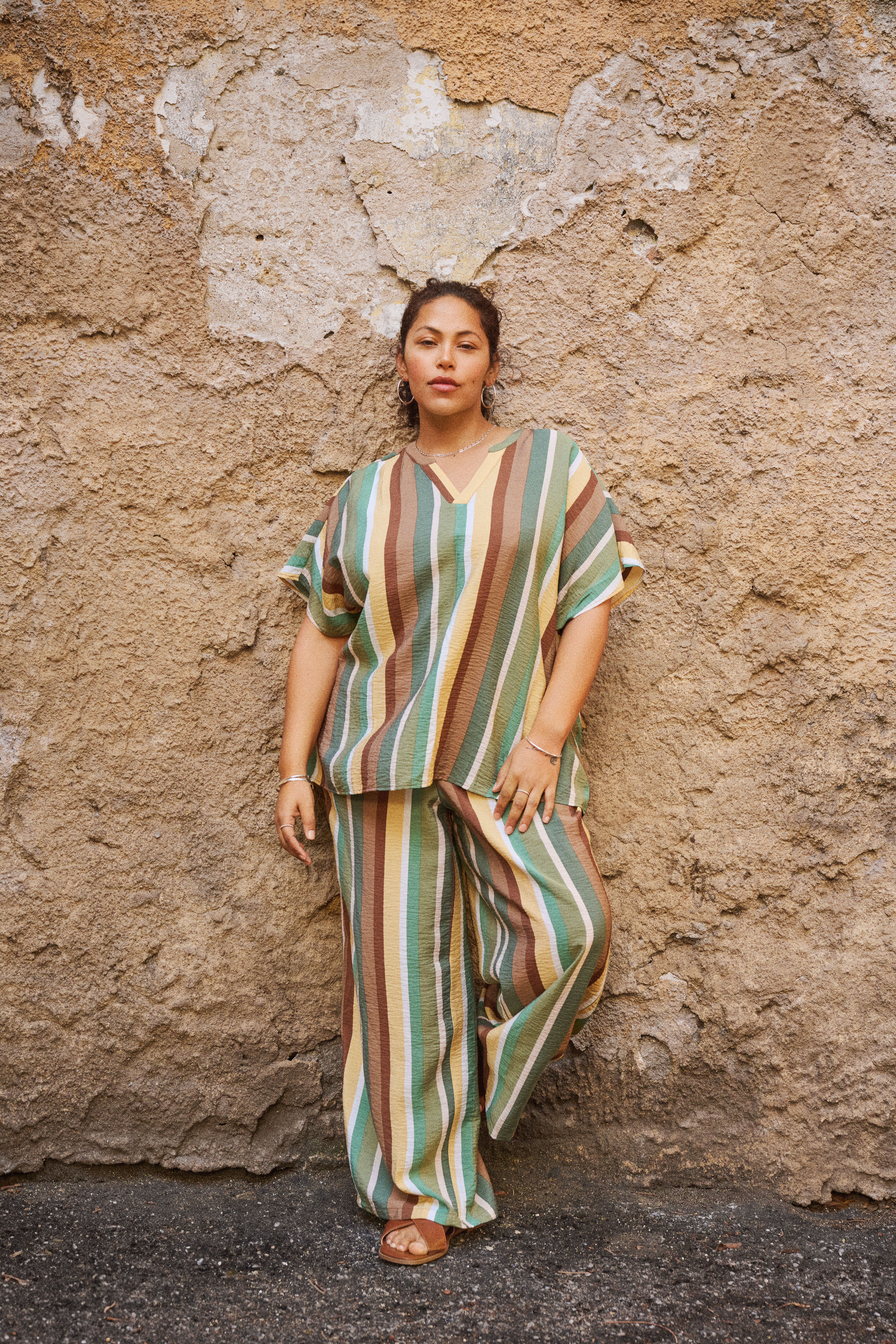 Gestreiftes Set, , Model