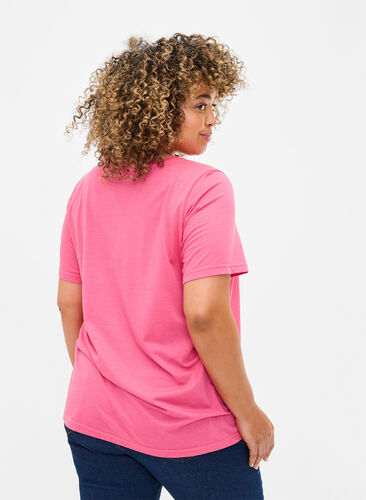 FLASH - T-Shirt mit Motiv, Hot Pink Amour, Model image number 1