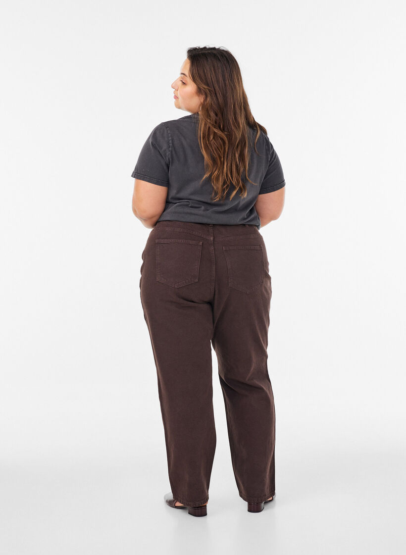 Grafik-T-Shirt aus Bio-Baumwolle, Schwarz, Model image number 2