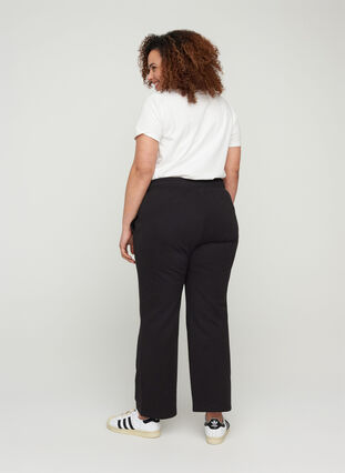Weite Sweatpants mit Taschen, Black, Model image number 1
