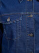 FLASH - Denim-Jacke aus elastischer Baumwollmischung, Blau, Packshot image number 2