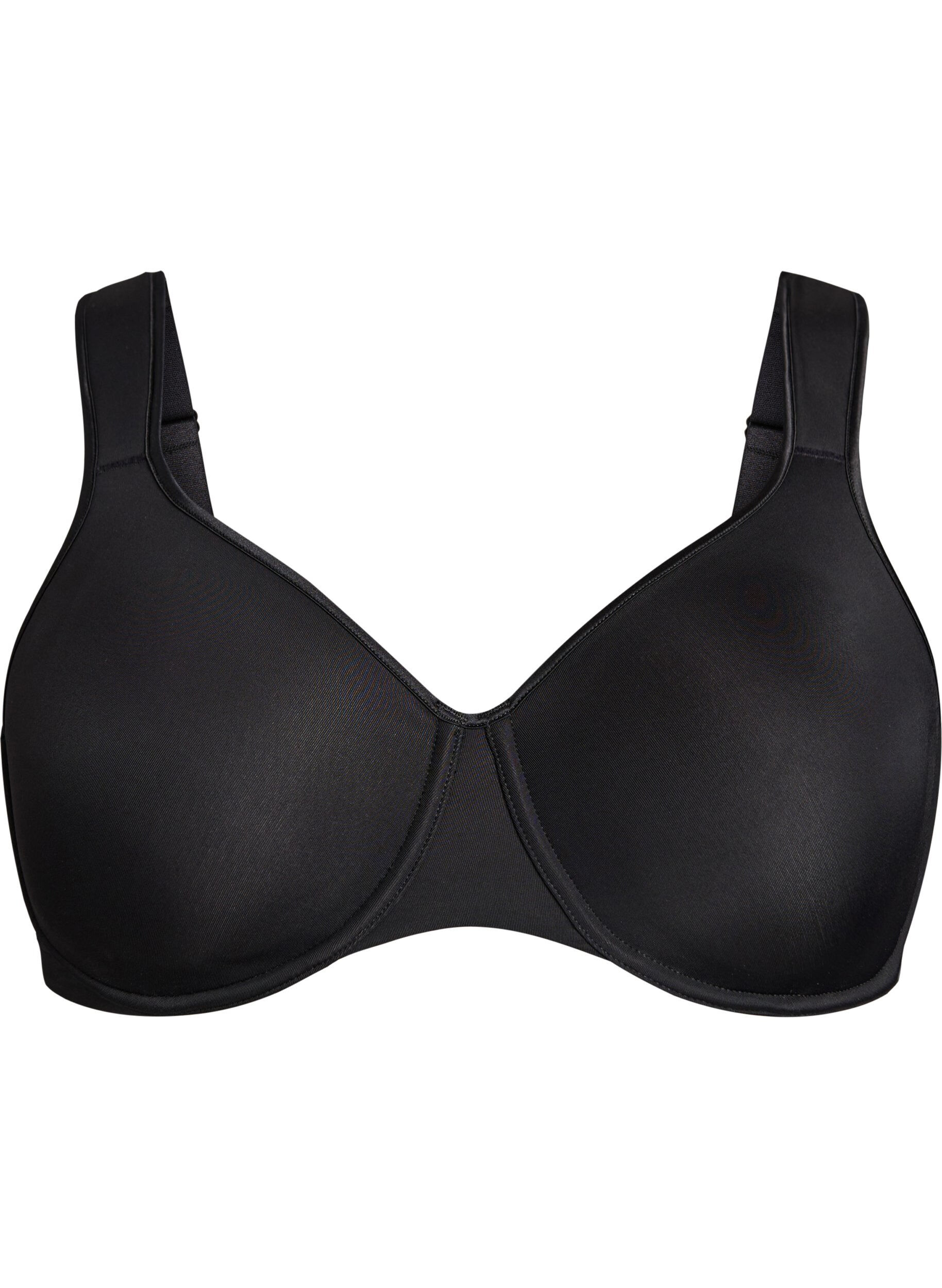 ZizziMinimizer-BH mit gepolsterten Tr&auml;gern, Schwarz, Packshot image number 0