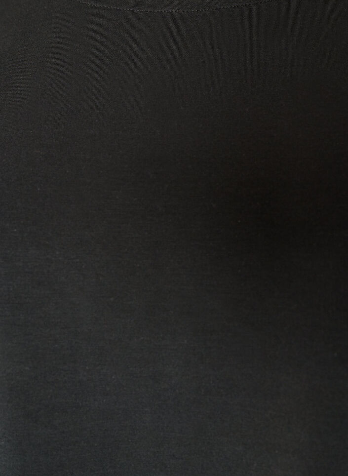 Bluse mit Mesh-&Auml;rmeln und Spitzenbesatz, Schwarz, Packshot image number 2