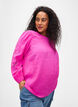 Bluse aus TENCEL™-Modal mit gestickten Details, Phlox Pink, Model image number 0