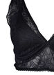 Spitze Bralette mit weicher Polsterung, Black, Packshot image number 2