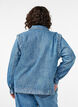 Jeansjacke mit abnehmbaren &Auml;rmeln, Blau, Model image number 2