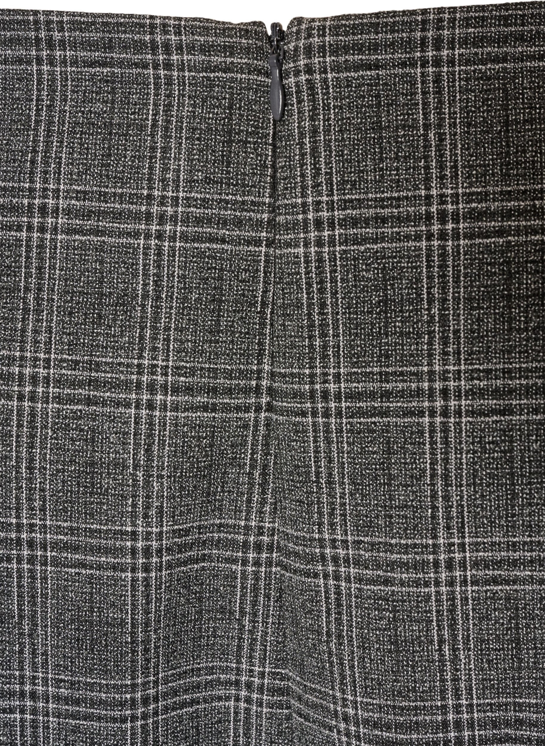 ZizziKurzer A-Linien-Rock, Grau, Packshot image number 3