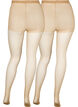 2-pack Strumpfhosen in 20 DEN, Clear, Packshot image number 1