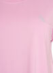 Einfarbiges Trainings-T-Shirt, Pink, Packshot image number 2