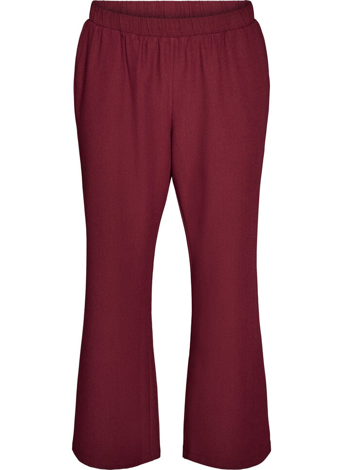 Lockere Hose mit Taschen, Rot, Packshot image number 0