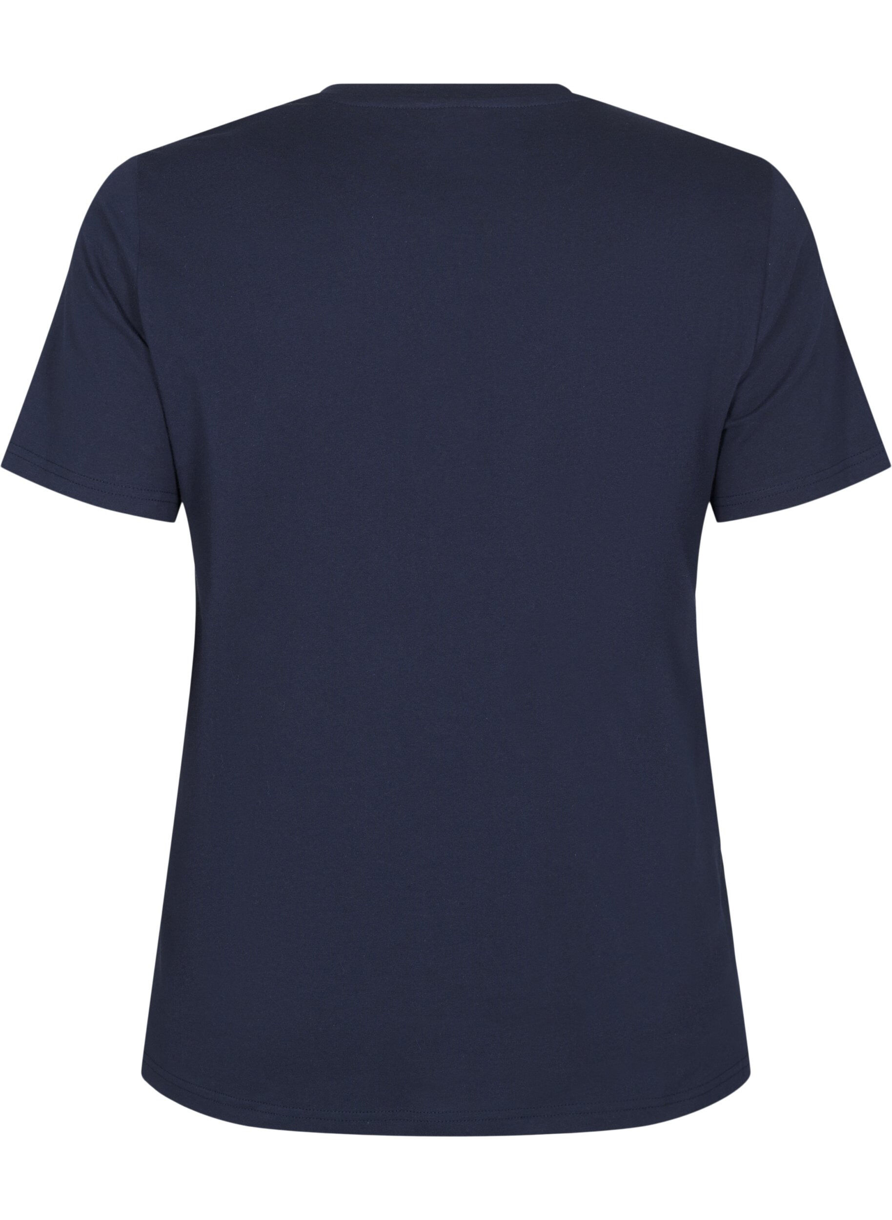 Zizzi T-Shirt aus Bio-Baumwolle mit Print, Night Sky Printet, Packshot image number 1