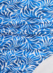 Bikini-Slip mit Print und hoher Taille, Blau, Packshot image number 2