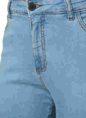 Ellen Bootcut-Jeans mit hoher Taille, Ex Lgt Blue, Packshot image number 2