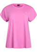Einfarbiges Trainings-T-Shirt, Pink, Packshot image number 0