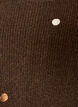 Strickbluse mit kleinen Stickmotiven, Braun, Packshot image number 2