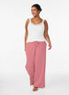 Top aus Viskose mit Spitze, Vanille, Model image number 1