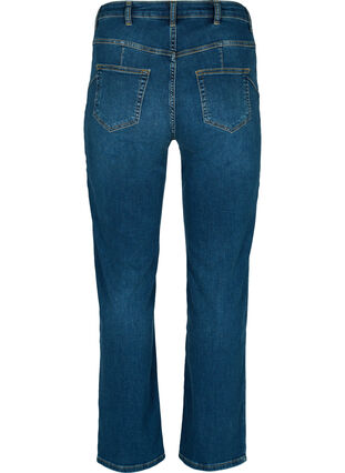 Hochtaillierte Gemma Jeans mit Push-Up, Blue denim, Packshot image number 1