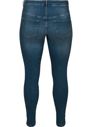 Amy Jeans , Dark Blue Denim, Packshot image number 1