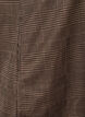 Kurzes kariertes Kleid mit Hemdkragen, Braun, Packshot image number 3